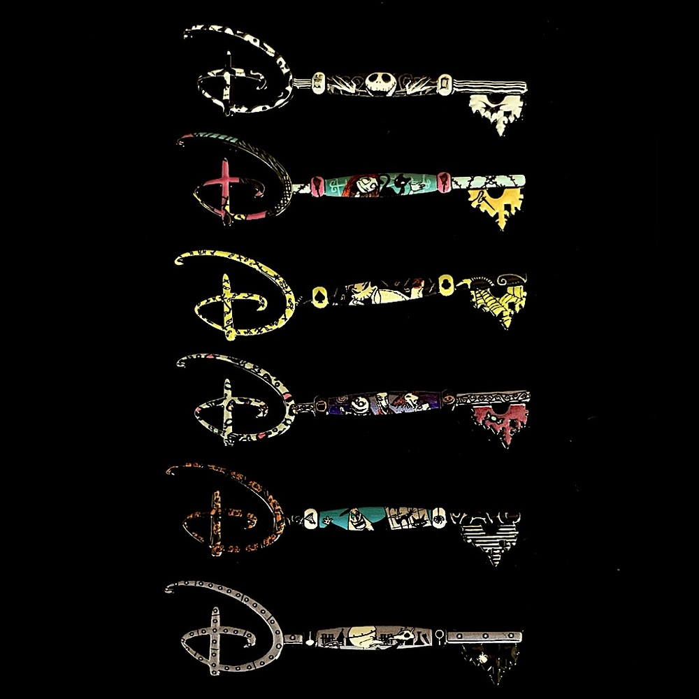 Disney Nightmare Before Christmas NBC Mystery Box Key Pin You Pick